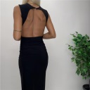 abito lungo con schiena scoperta siren